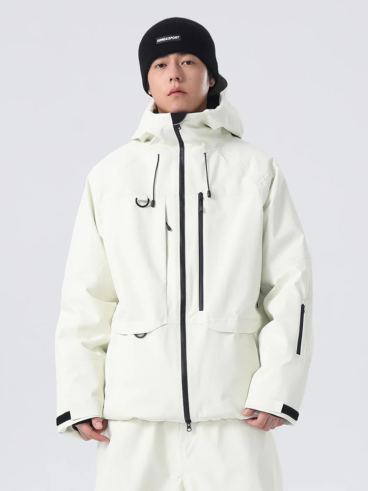 Men's Searipe Unisex All-Weather Mountain Rider Backcountry Utility Snow Jacket - Image 8