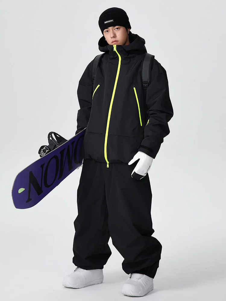 Men's Searipe Unisex Durable Mountain Pro All-Weather Baggy Snow Suit - Image 4