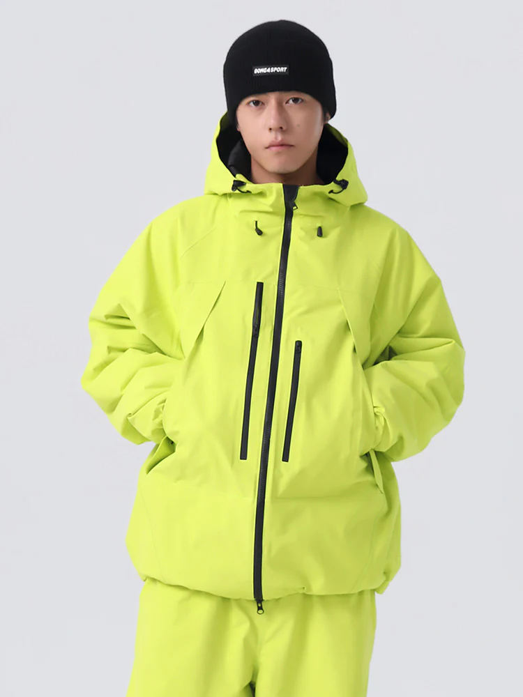 Men's Searipe Unisex Durable Mountain Rider All-Terrain Baggy Snow Jacket - Image 3