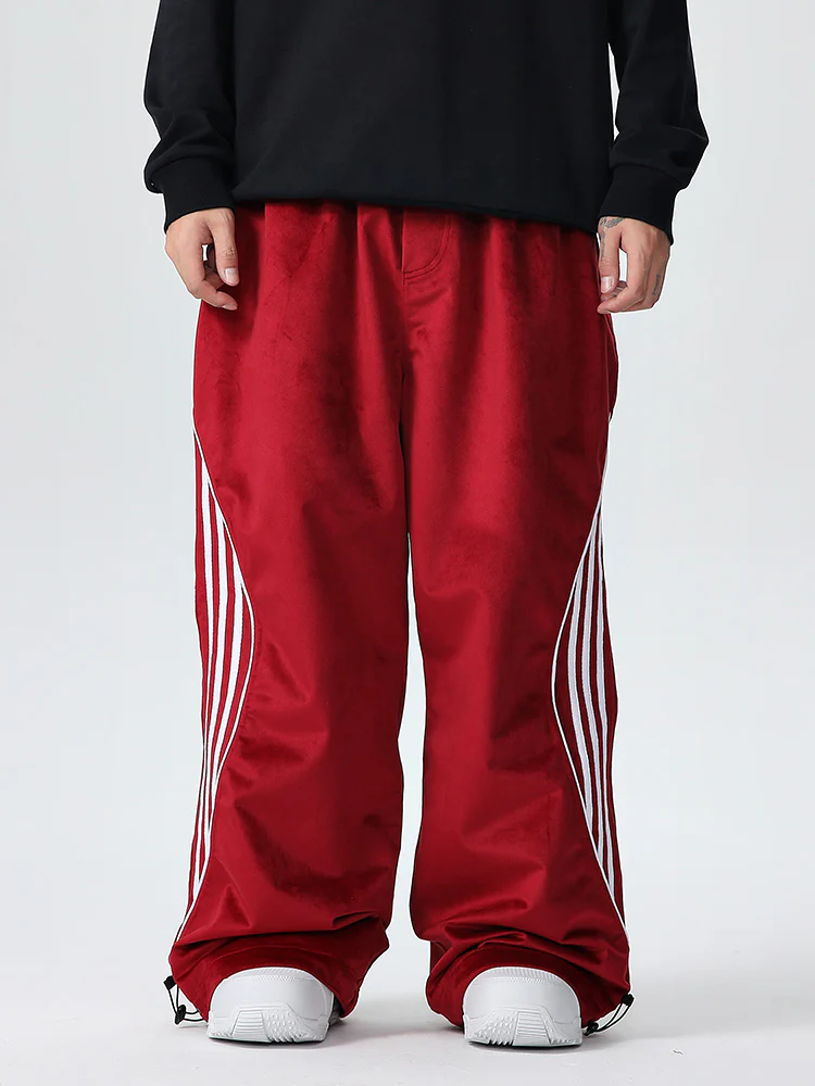 Men's Searipe Unisex Oversize Fleece ChillTech Baggy Snow Pants - Image 4