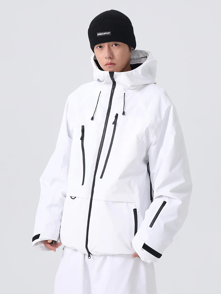 Men's Searipe Unisex Urban Ridge Mountain Freeride Baggy Snow Jacket - Image 6