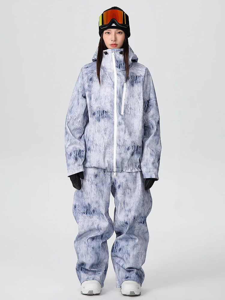 Men's Searipe Urban Combat Camo Freestyle Baggy Snow Suit - Image 4