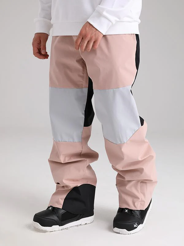 Men's Searipe Winter Freerider Colorblock Snow Pants - Image 5