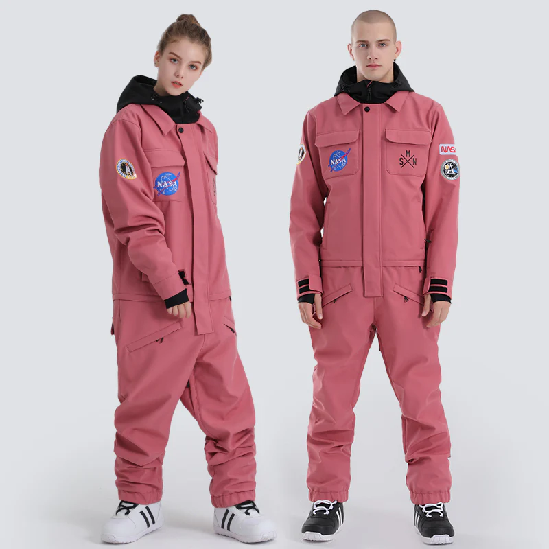 Men's SMN Slope Star Nasa Icon Ski Suits Winter Jumpsuit - Image 10