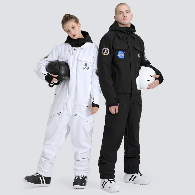 Men's SMN Slope Star Nasa Icon Ski Suits Winter Jumpsuit - Image 3
