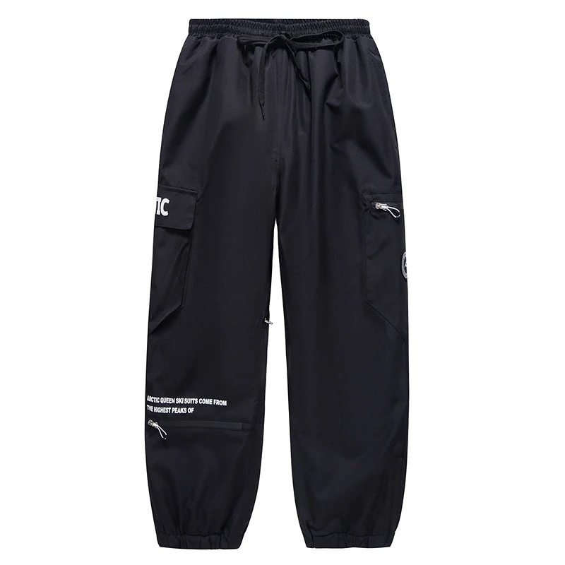 Men's Arctic Queen Trendy Cargo Snowboard Pants - Image 2