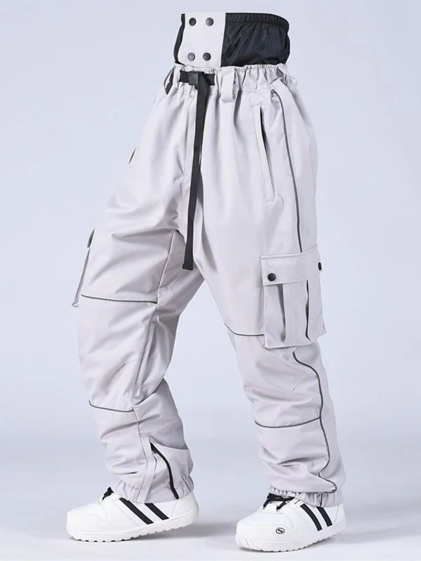 Men's SnowCraze Alpine Explorer Freestyle Baggy Snow Pants - Image 2