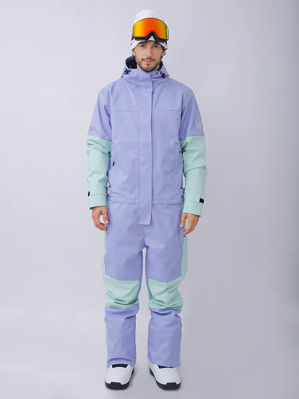 Men's Snowverb Alpine Ranger Colorblock One Piece Snowsuit - Image 5