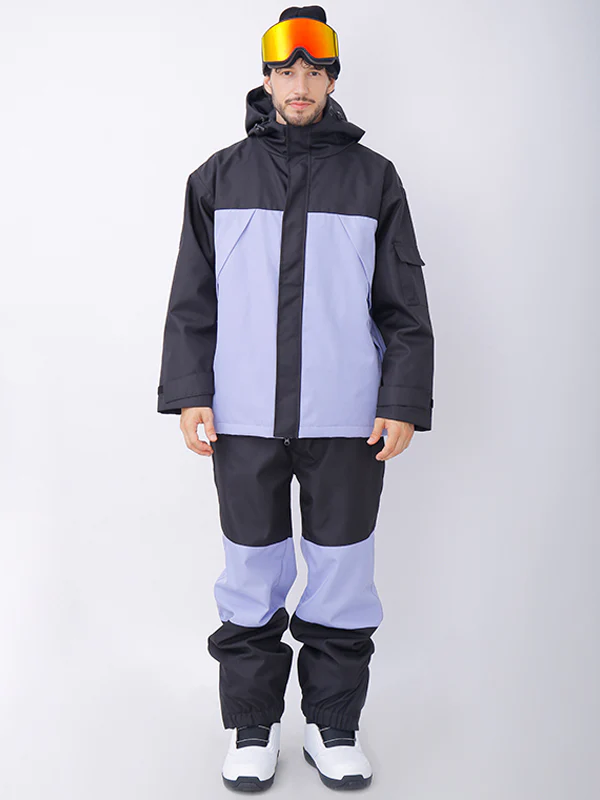 Men's Snowverb Alpine Ranger Colorblock Snowboard Jacket - Image 10