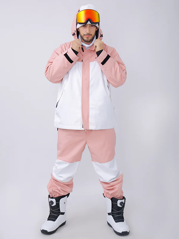 Men's Snowverb Alpine Ranger Colorblock Snowboard Jacket - Image 4
