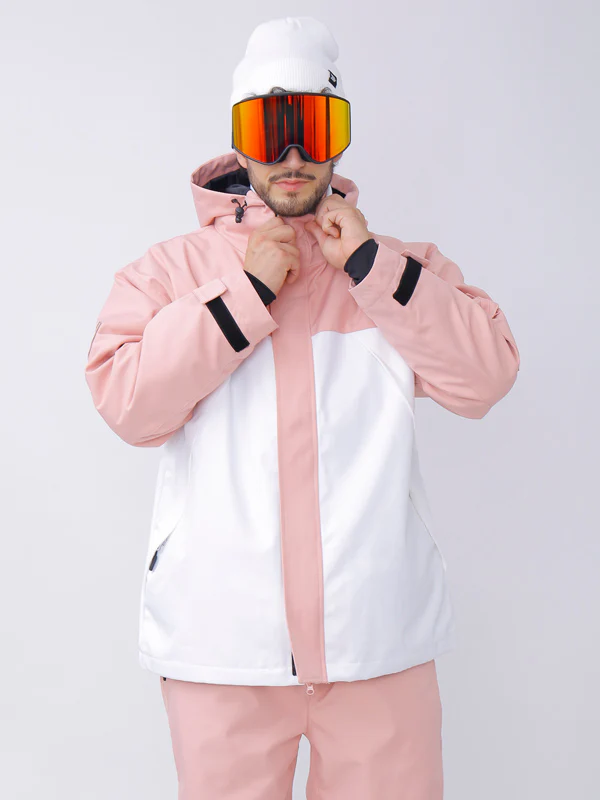 Men's Snowverb Alpine Ranger Colorblock Snowboard Jacket - Image 6
