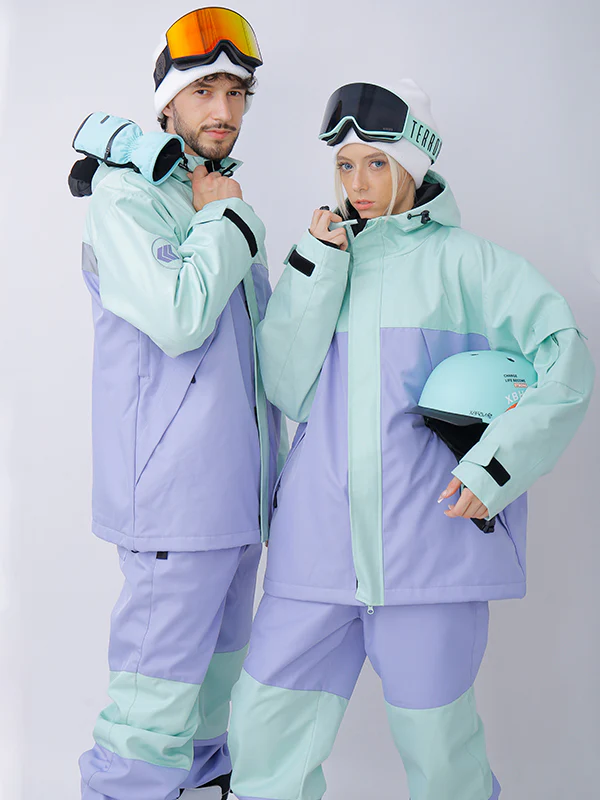 Men's Snowverb Alpine Ranger Colorblock Snowboard Jacket - Image 7