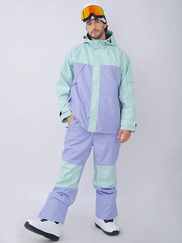 Men's Snowverb Alpine Ranger Colorblock Snowsuits - Image 5