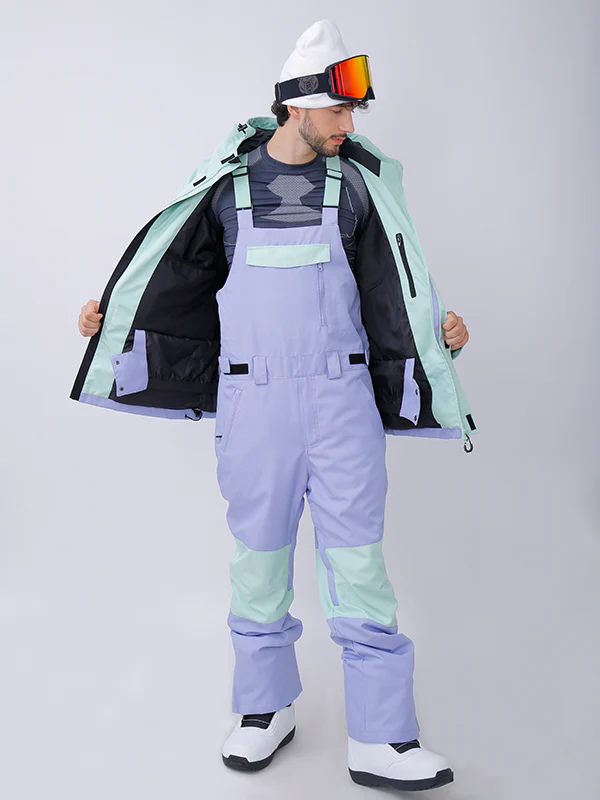 Men's Snowverb Alpine Ranger Colorblock Snowsuits - Image 6