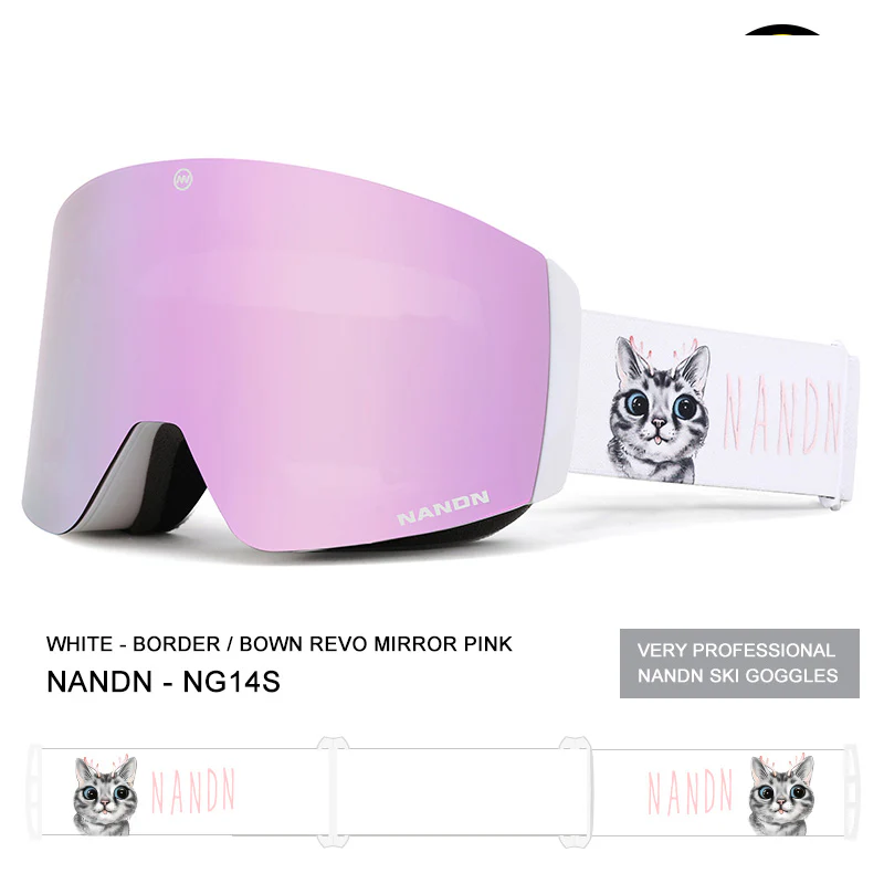 Nandn Unisex Animal Friendly Iconic Snow Goggles - Image 10