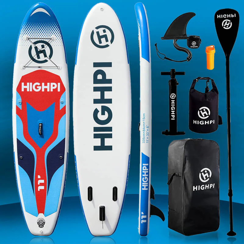 Windfall Cruise 11' Inflatable Stand Up Paddle Board Package With Accessories - Image 5