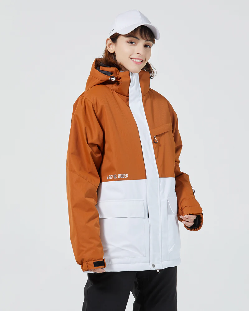 Women's Arctic Queen All Weather Outdoor Sports Waterproof Ski Jacket - Image 11