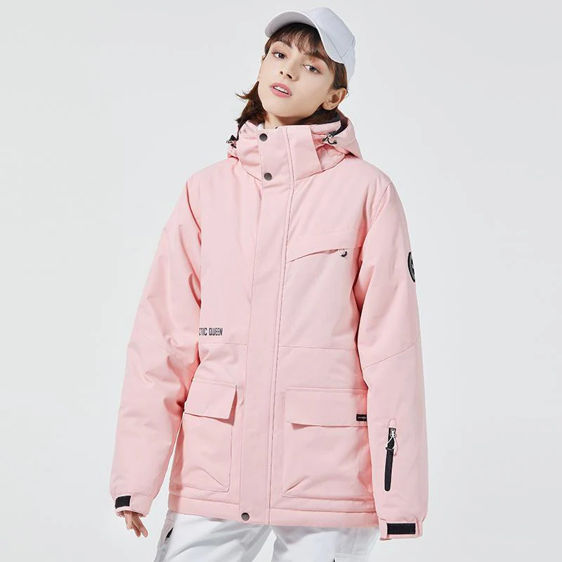 Women's Arctic Queen All Weather Outdoor Sports Waterproof Ski Jacket - Image 2