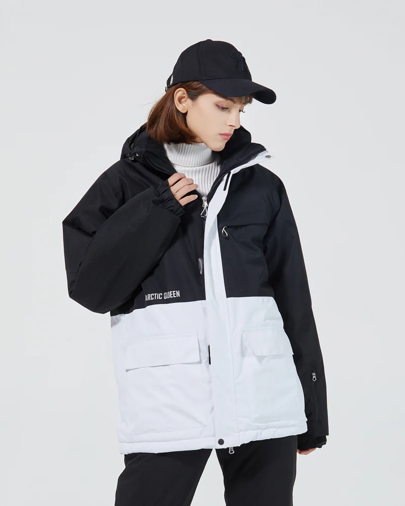 Women's Arctic Queen All Weather Outdoor Sports Waterproof Ski Jacket - Image 8