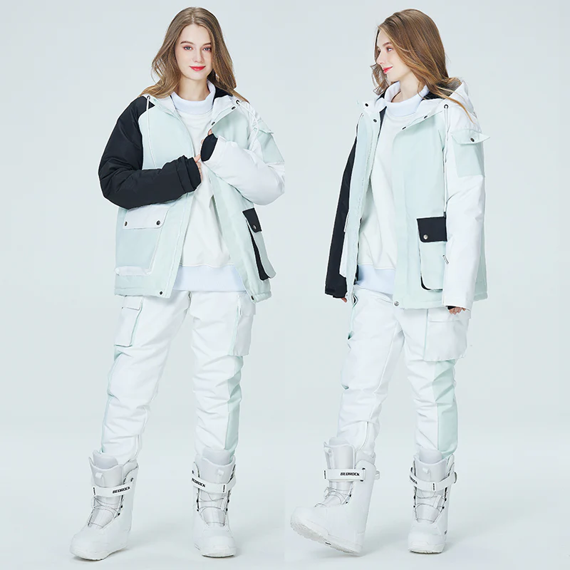 Women's Arctic Queen Divided Sky Colorblock Snow Suits - Image 11
