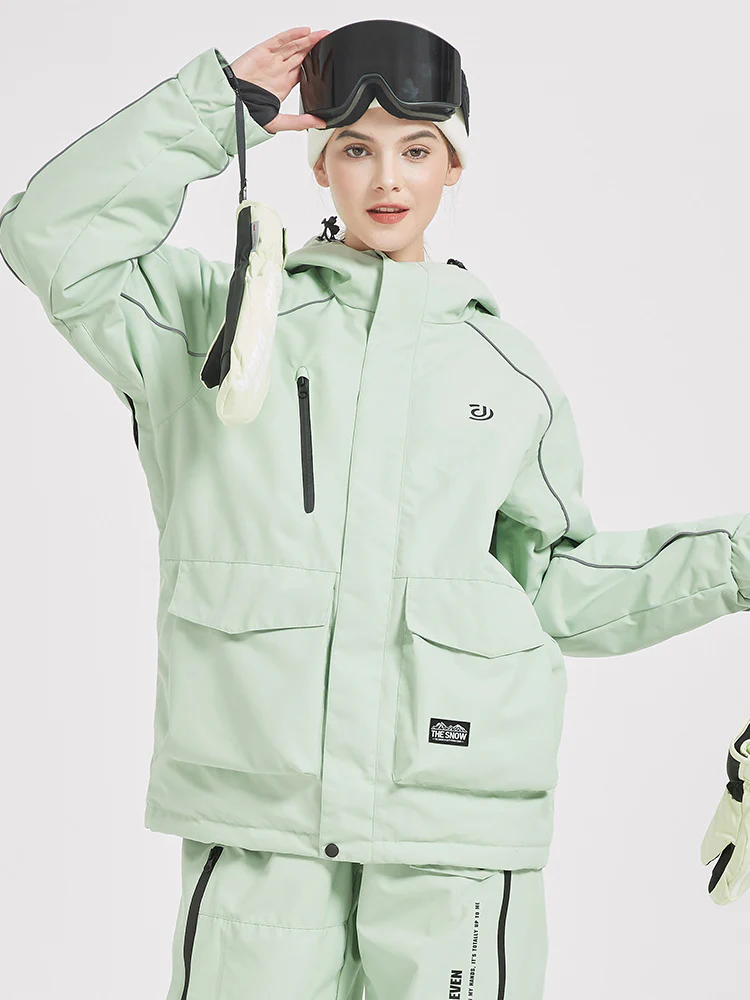 Women's City Scape SportFlex Insulated Mountain Rider Snow Jacket - Image 14