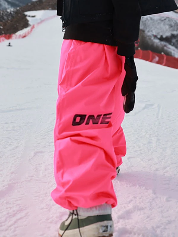 Women's Cosone Mountain Swag Baggy Snow Pants - Image 5