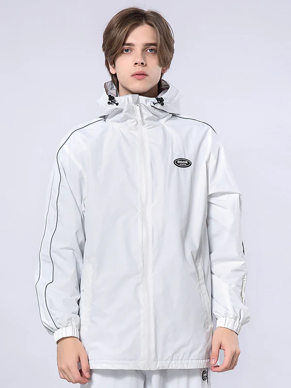 Women's Dook Snow Track Stripe Snowboard Jacket - Image 8