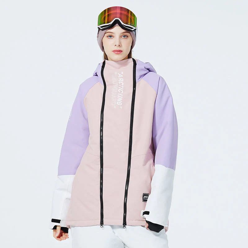 Women's Arctic Queen Winter Impression Zip Snow Jacket - Image 11