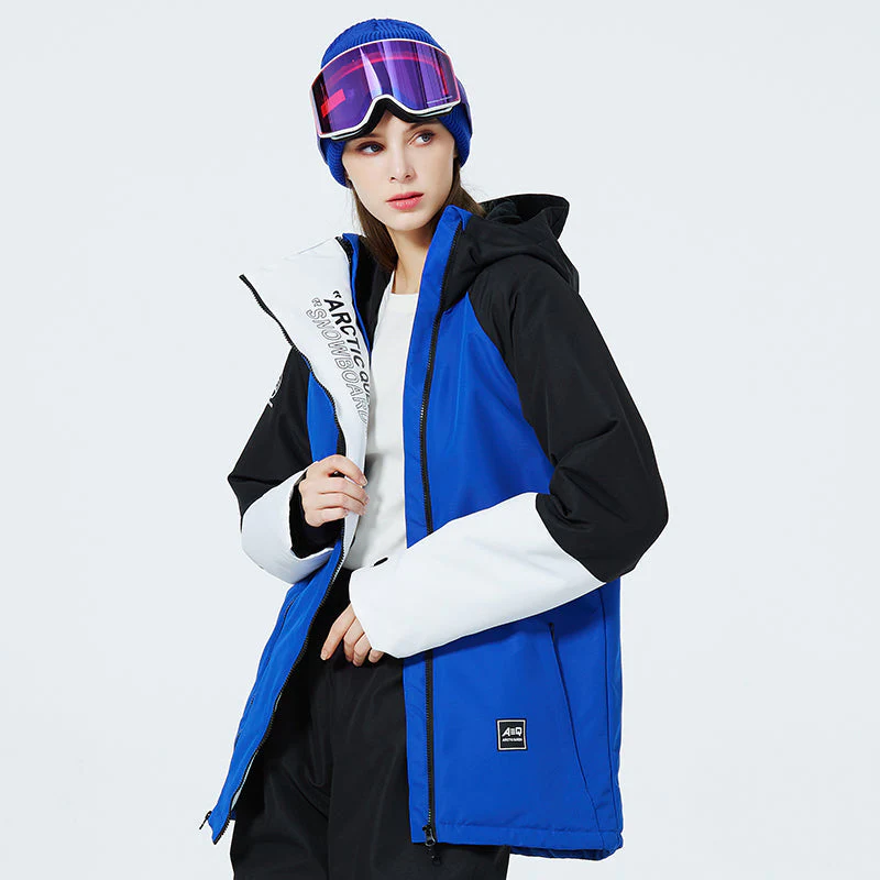 Women's Arctic Queen Winter Impression Zip Snow Jacket - Image 22