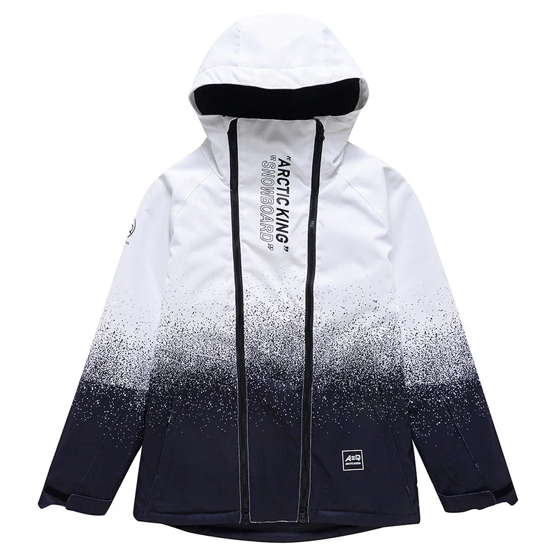 Women's Arctic Queen Winter Impression Zip Snow Jacket - Image 8