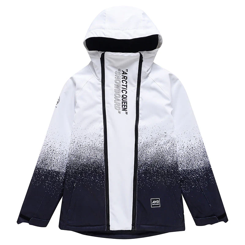 Women's Arctic Queen Winter Impression Zip Snow Jacket - Image 9