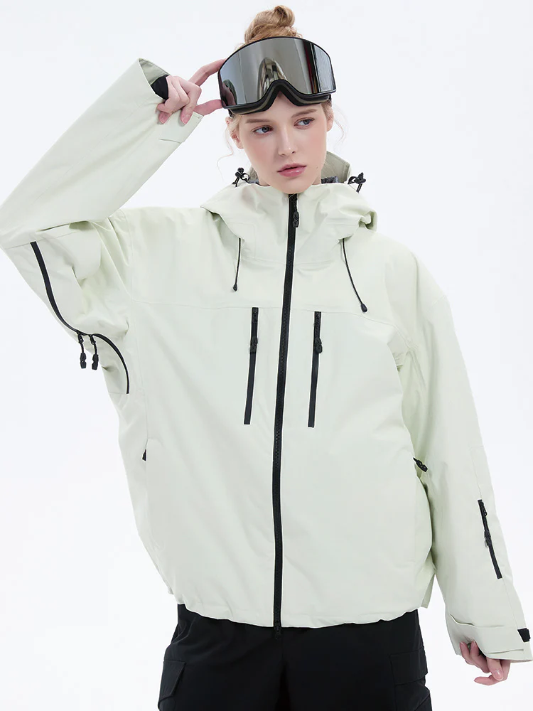 Women's Durable Mountain Pro All Weather Thermal 3L Snow Jacket - Image 4