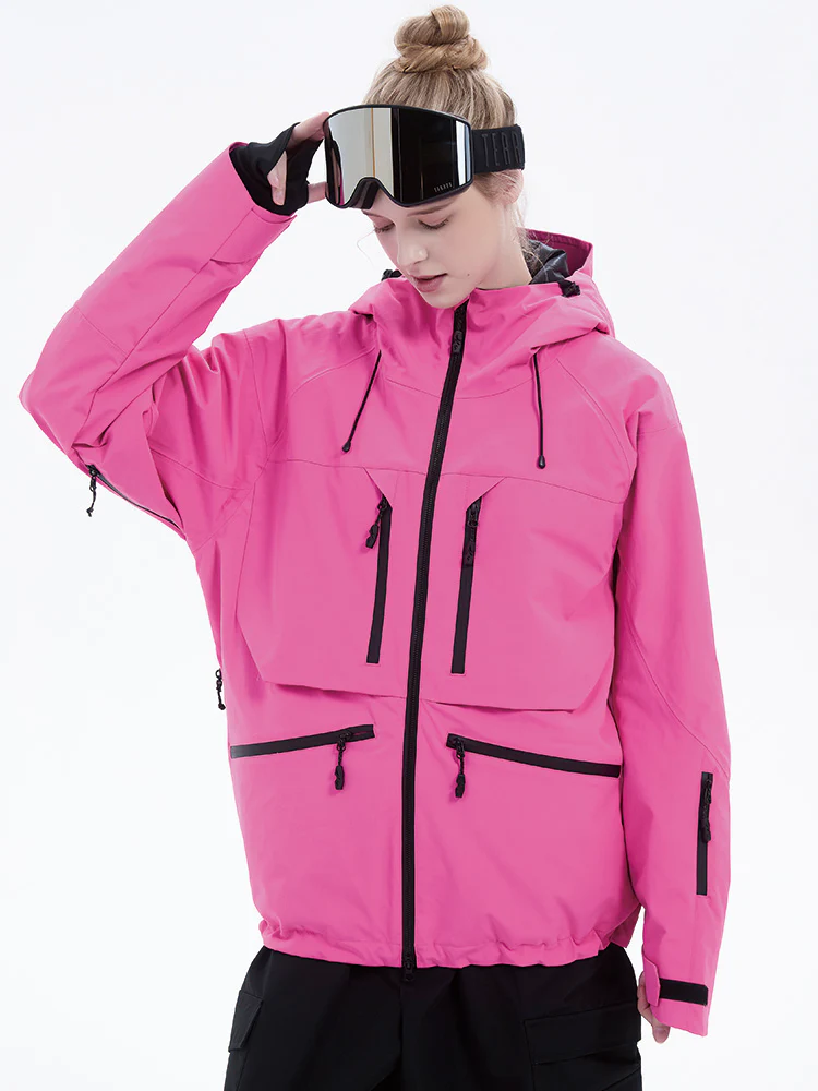 Women's Durable Steeze HypeShred Baggy Utility Cargo Snow Jacket - Image 9