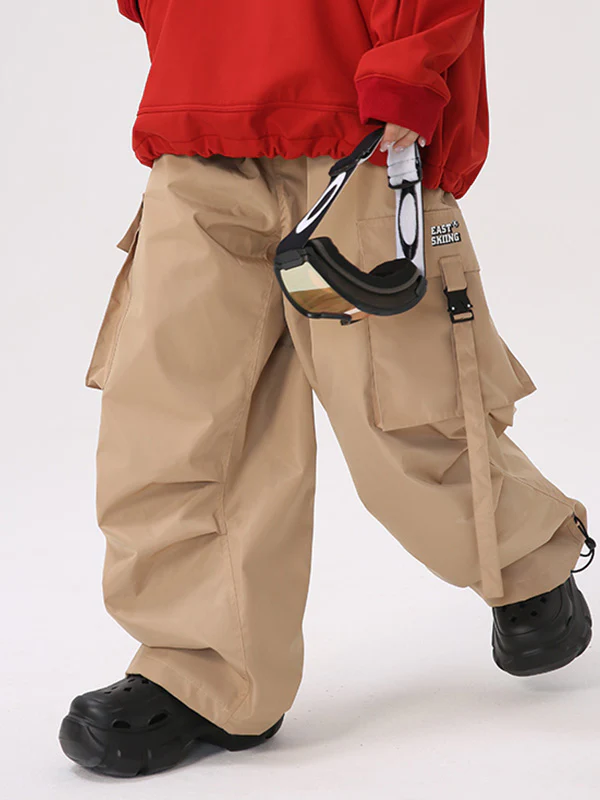 Women's East Skiing Prime Baggy Cargo Snow Pants - Image 10