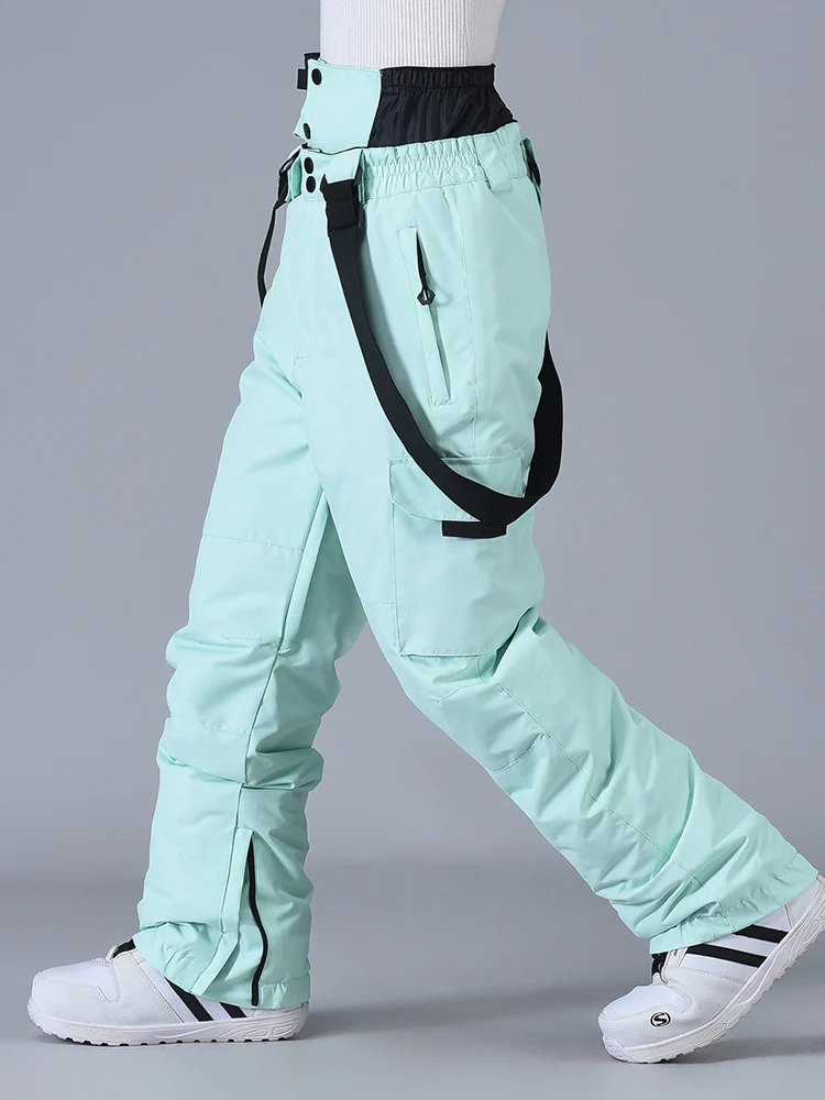 Women's FrostPeak Mountain-Ready Bib Snow Pants - Image 10