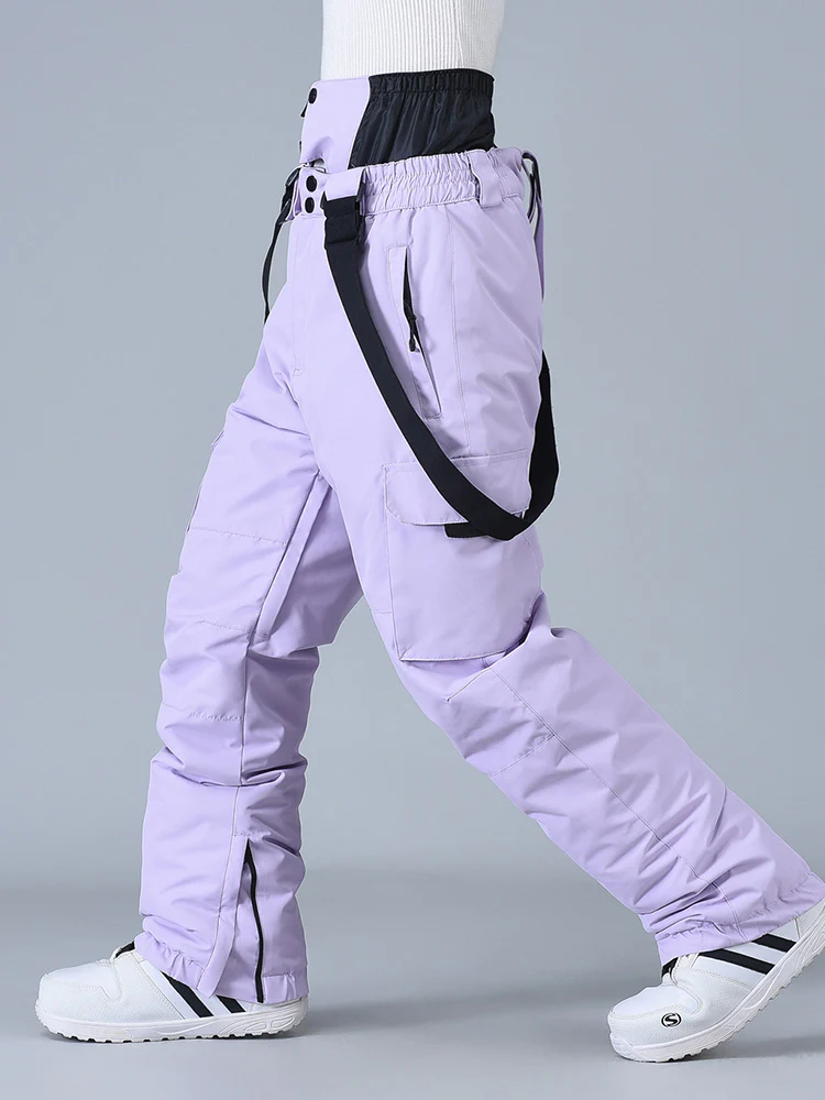 Women's FrostPeak Mountain-Ready Bib Snow Pants - Image 14