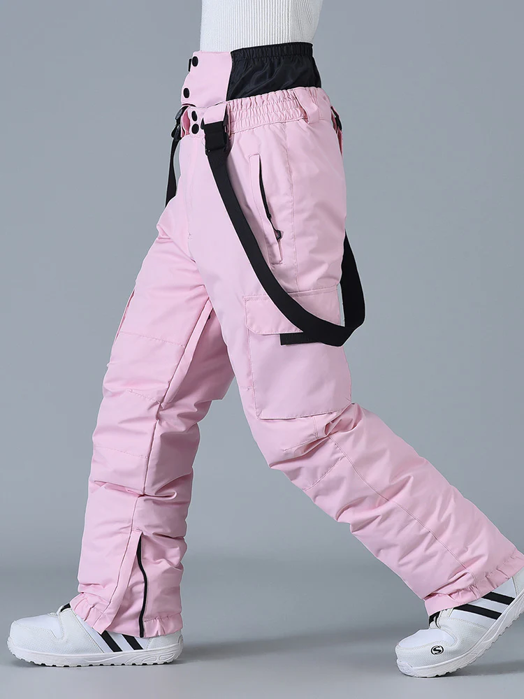 Women's FrostPeak Mountain-Ready Bib Snow Pants - Image 8