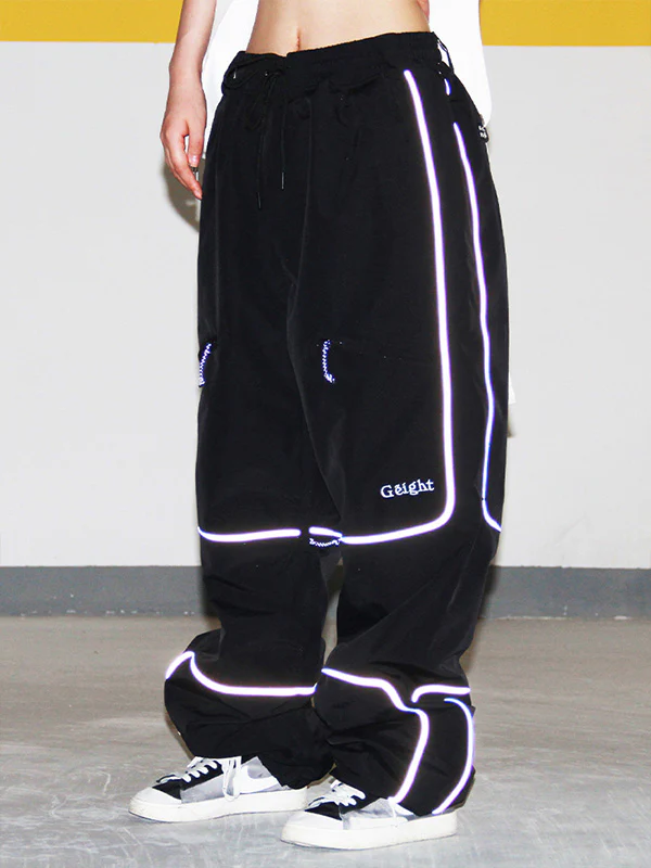 Women's Geight Flyflow Light Reflective Mountain Pro Baggy Snow Pants - Image 3