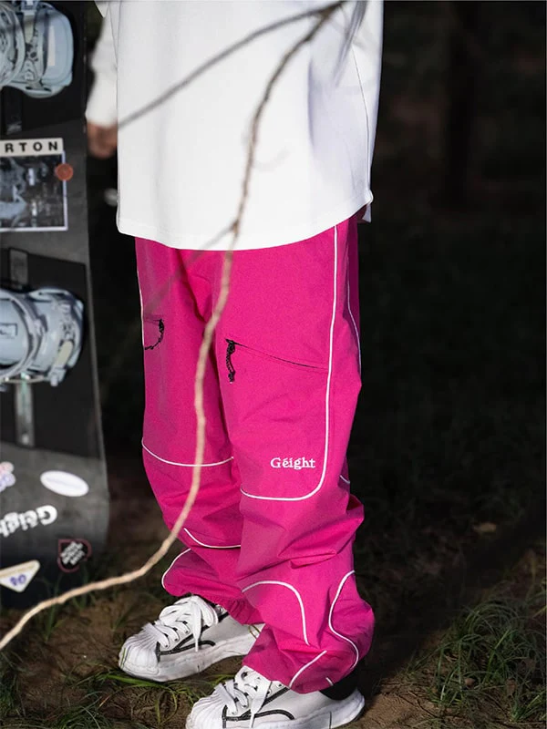Women's Geight Flyflow Light Reflective Mountain Pro Baggy Snow Pants - Image 8