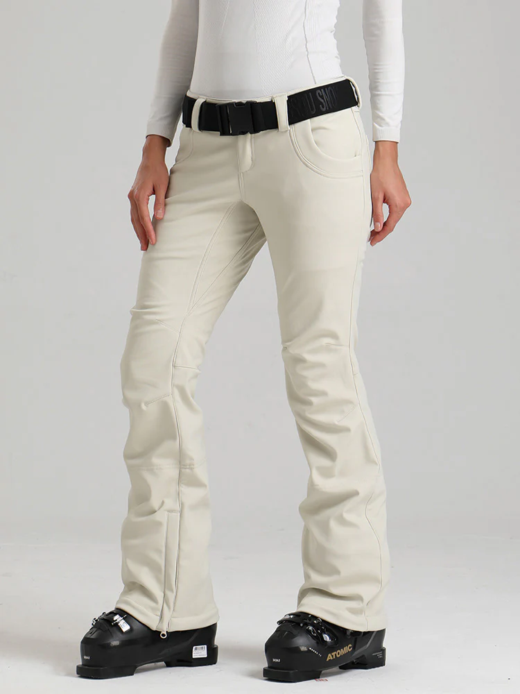 Women's Gsou Snow Alpine Chic Flare Stretch Ski Pants - Image 13