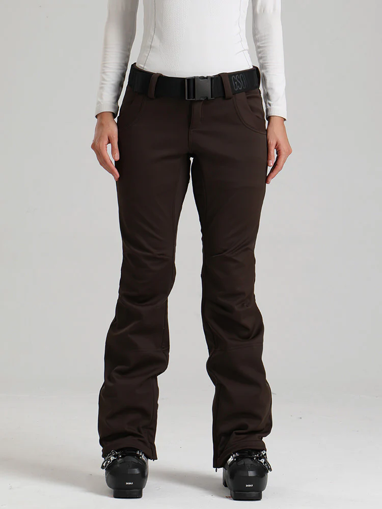 Women's Gsou Snow Alpine Chic Flare Stretch Ski Pants - Image 6