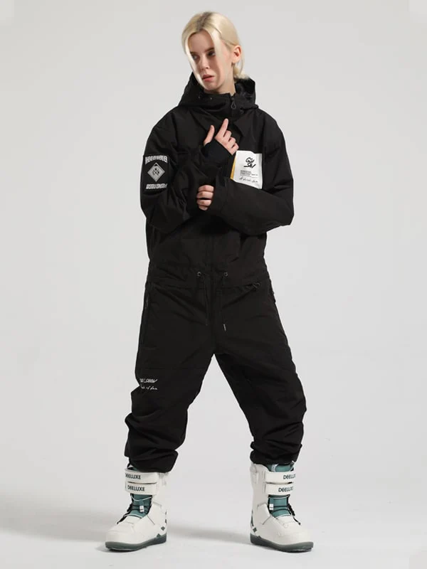 Women's Gsou Snow Bridget Glimmer Light One Piece Snowsuit Ski Jumpsuit - Image 11