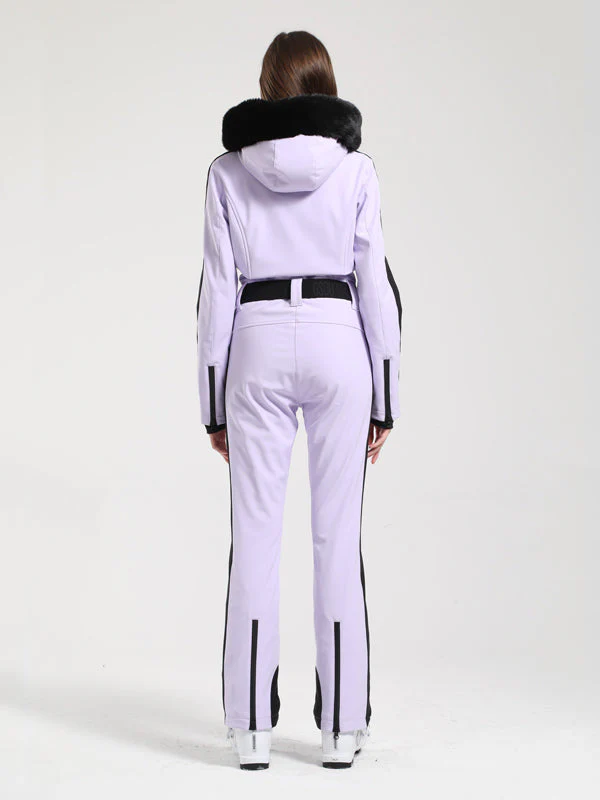 Women's Gsou Snow Classic Faux-Fur Dawn Ski Suit - Image 26