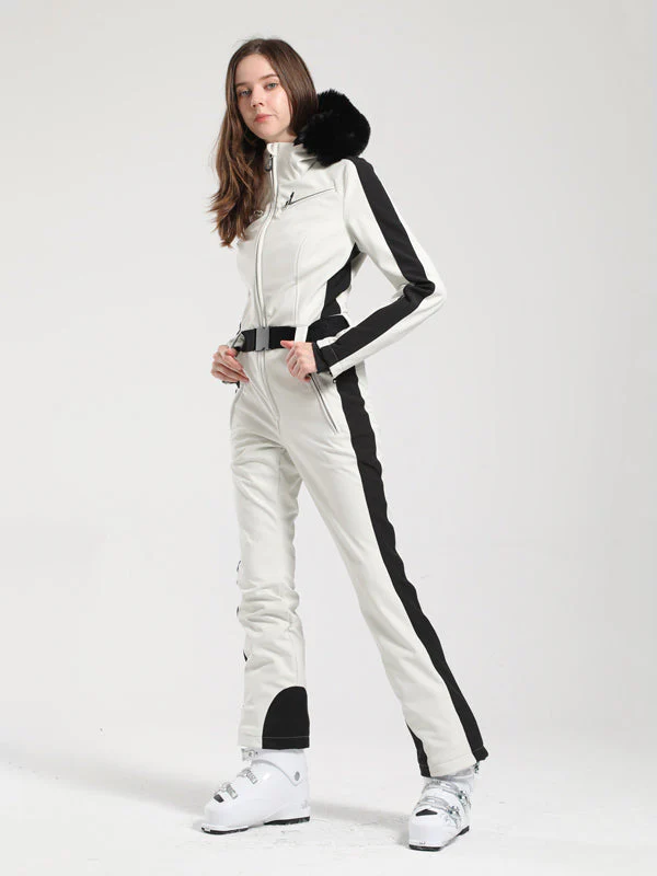 Women's Gsou Snow Classic Faux-Fur Dawn Ski Suit - Image 3