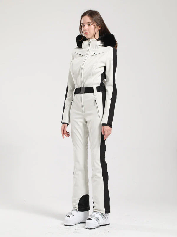 Women's Gsou Snow Classic Faux-Fur Dawn Ski Suit - Image 5