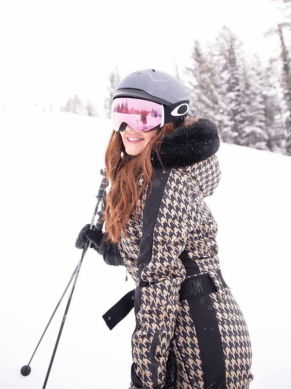 Women's Gsou Snow Classic Faux-Fur Trim Dawn Ski Suit - Image 5