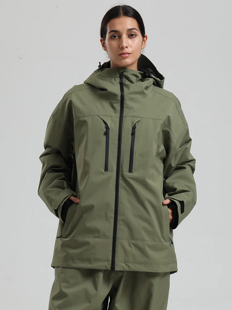 Women's Gsou Snow Durable Mountain Pro Insulated Wind Armor Snow Jacket - Image 6