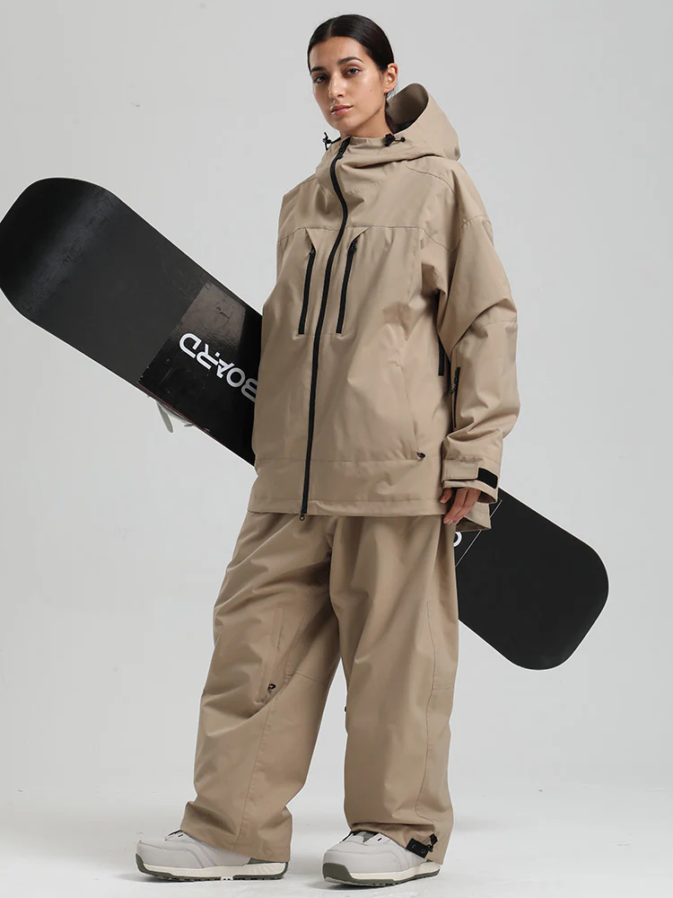 Women's Gsou Snow Durable Mountain Pro Insulated Wind Armor Snow Suits - Image 5