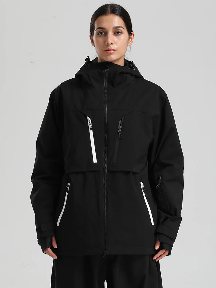 Women's Gsou Snow Durable Mountain Pro Winter Function Cargo Snow Jacket - Image 10