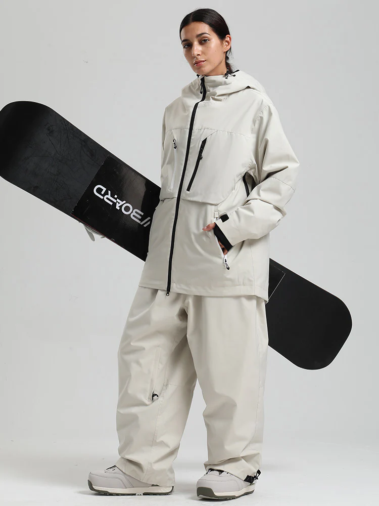 Women's Gsou Snow Durable Mountain Pro Winter Function Cargo Snow Suits - Image 11